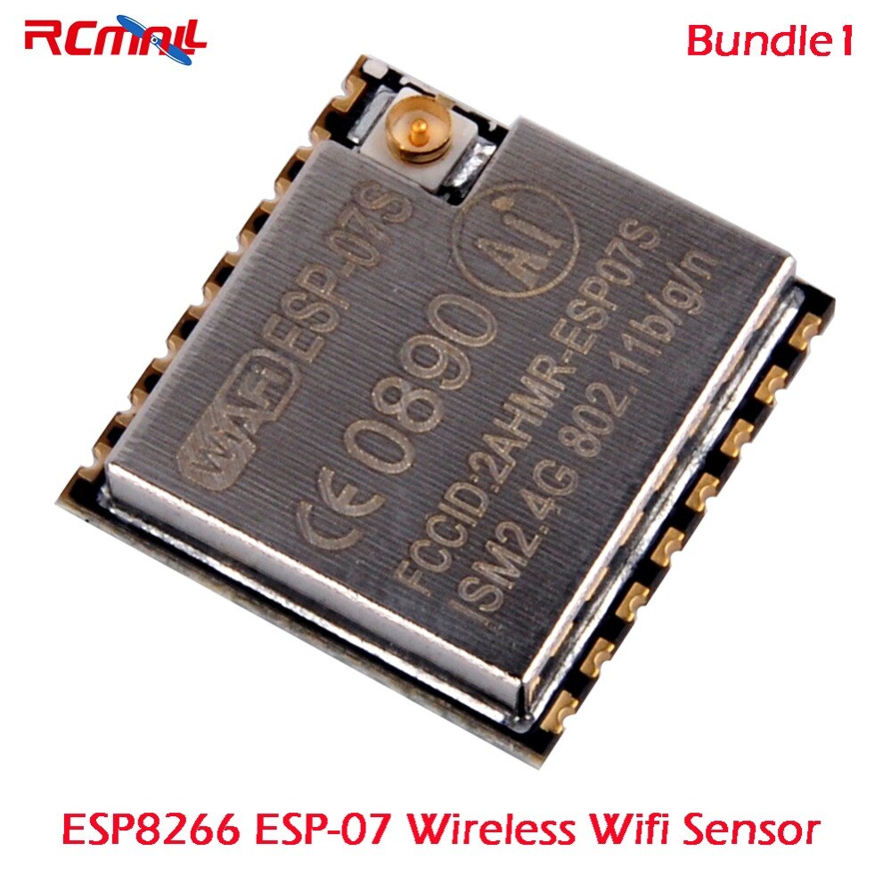 RCmall ESP-07   , 2.4G  ׳, SMA ̺ , 3DBI  ׳, U.FL to Arduino